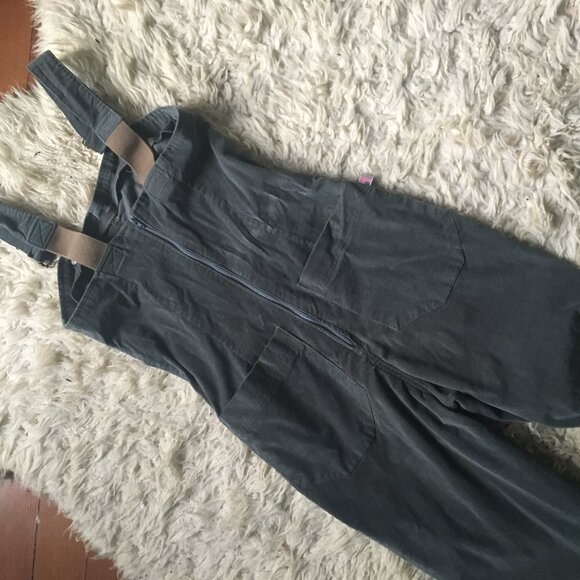 Revivall Corduroy Overalls - Picture 3 of 3